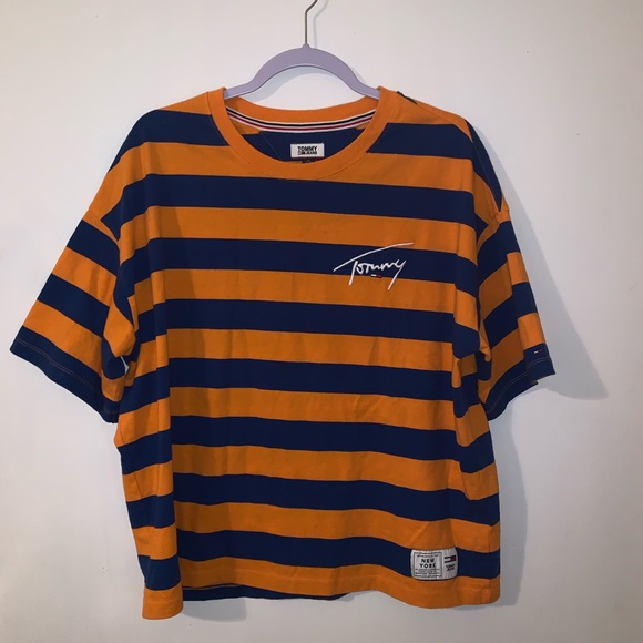 hilfiger striped t shirt